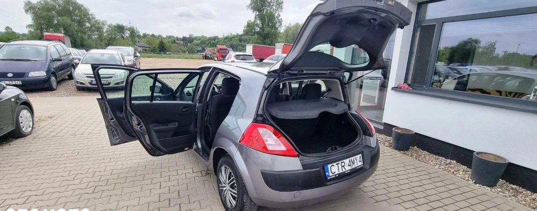 Renault Megane cena 9200 przebieg: 142825, rok produkcji 2005 z Wielichowo małe 326